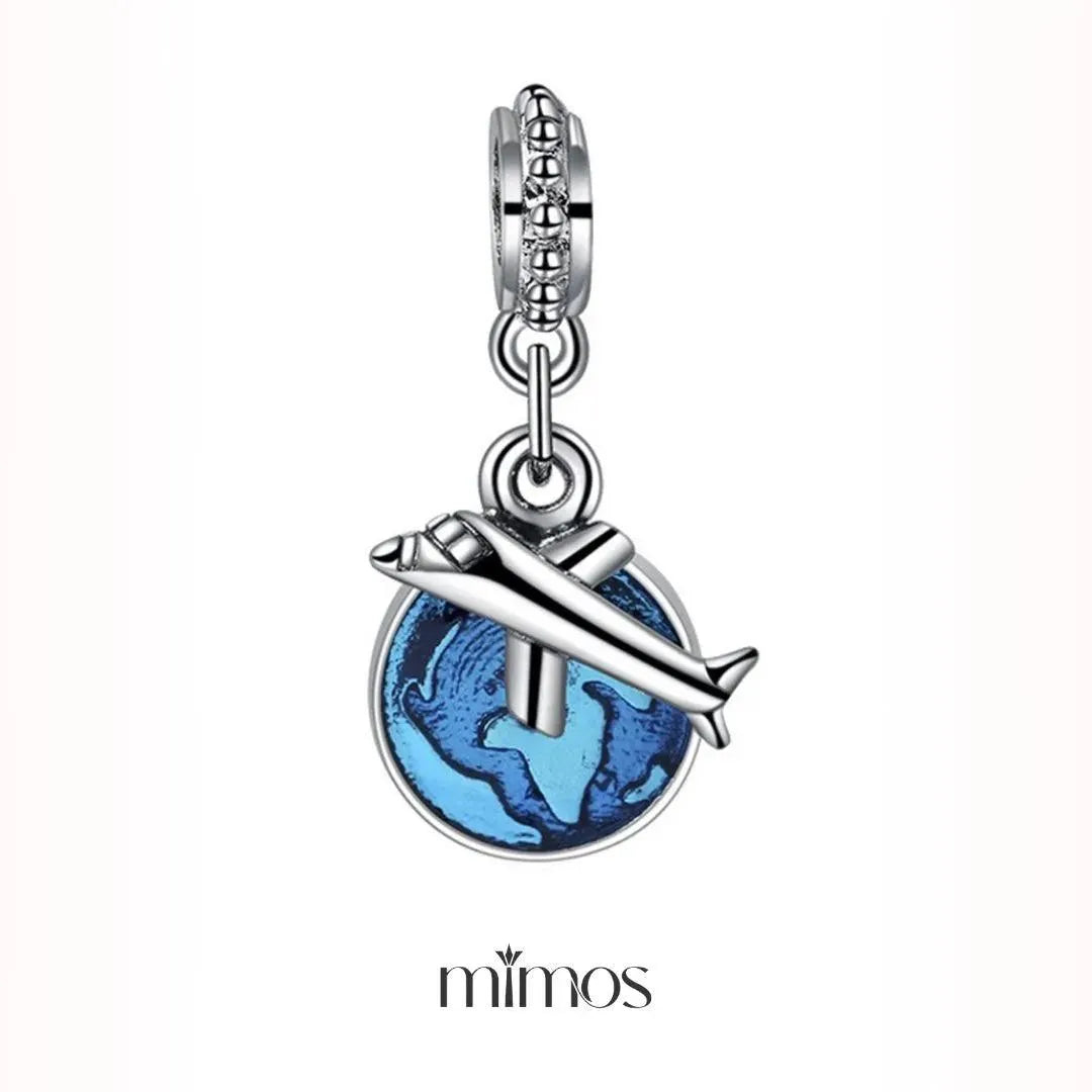Airplane Travel Charm