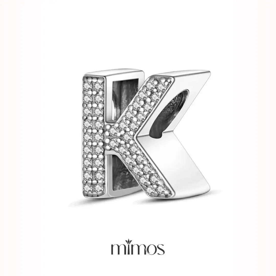 Initials Diamond Charm
