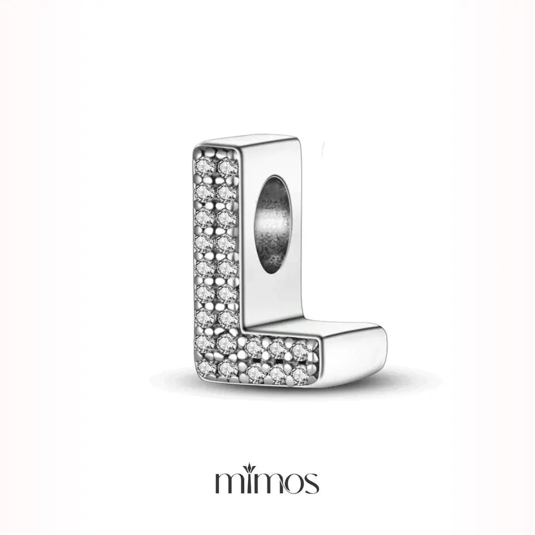 Initials Diamond Charm