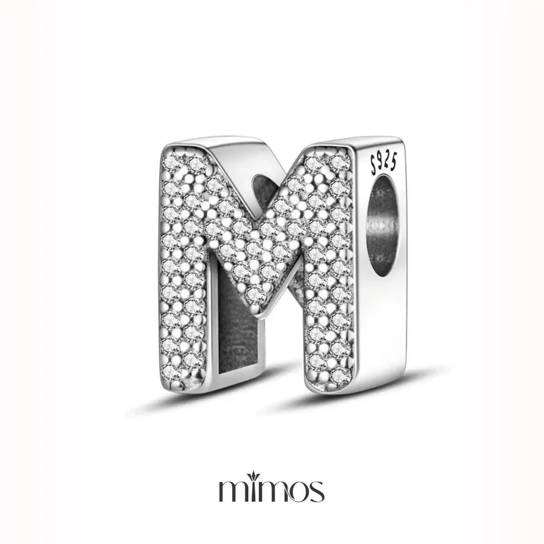 Initials Diamond Charm