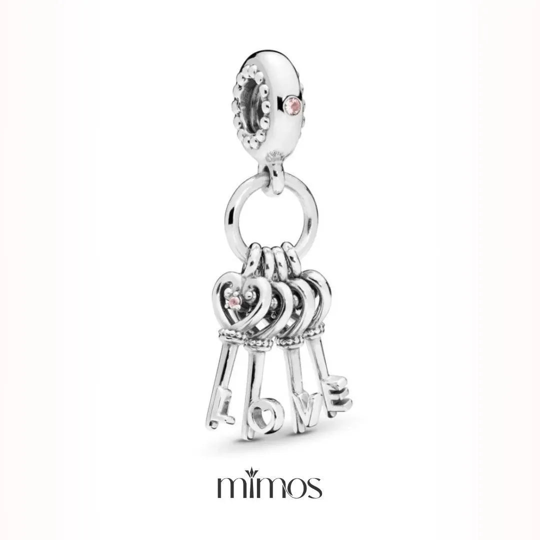 Keys of Love Charm