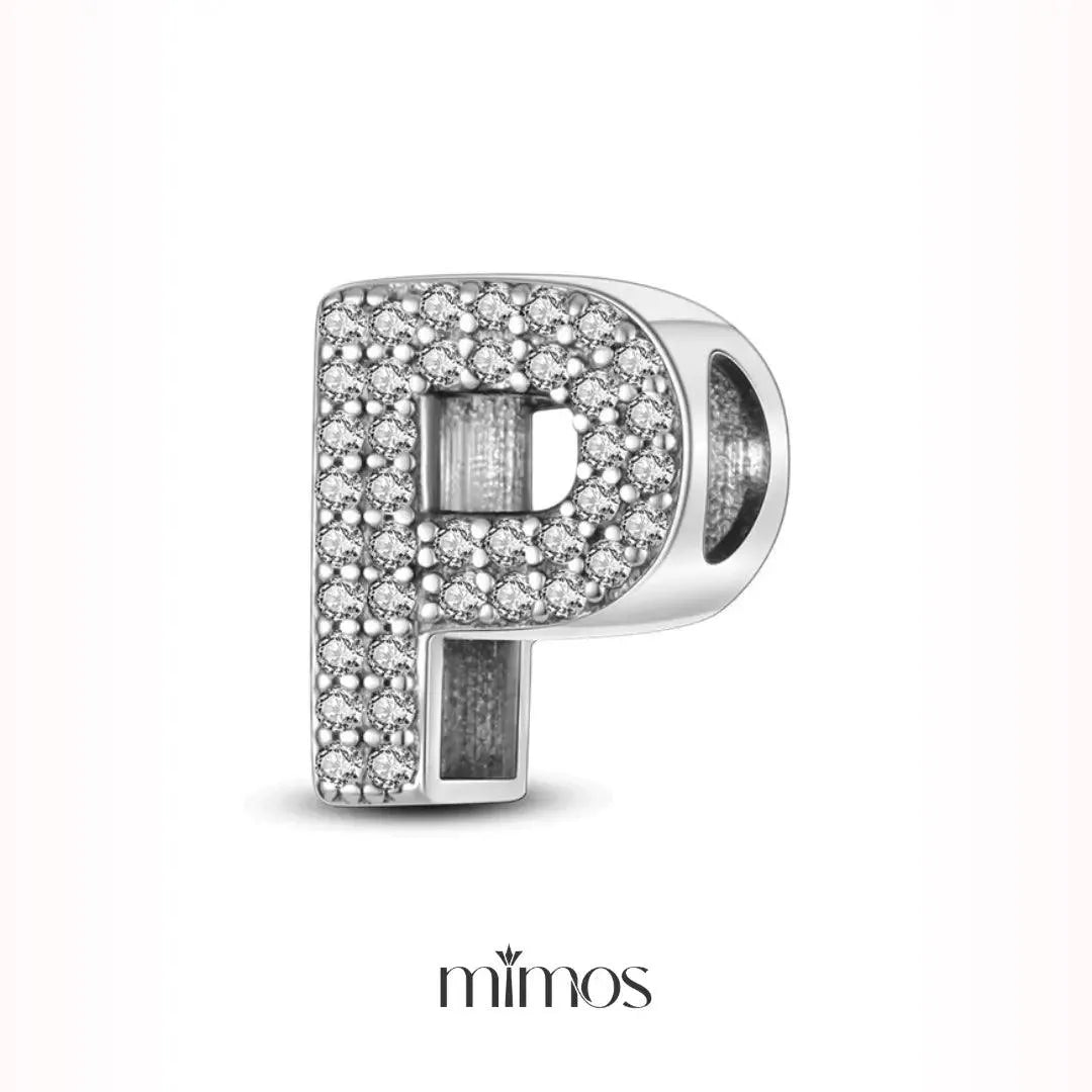 Initials Diamond Charm