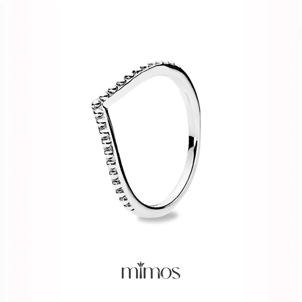 Skinny Teardrop Ring