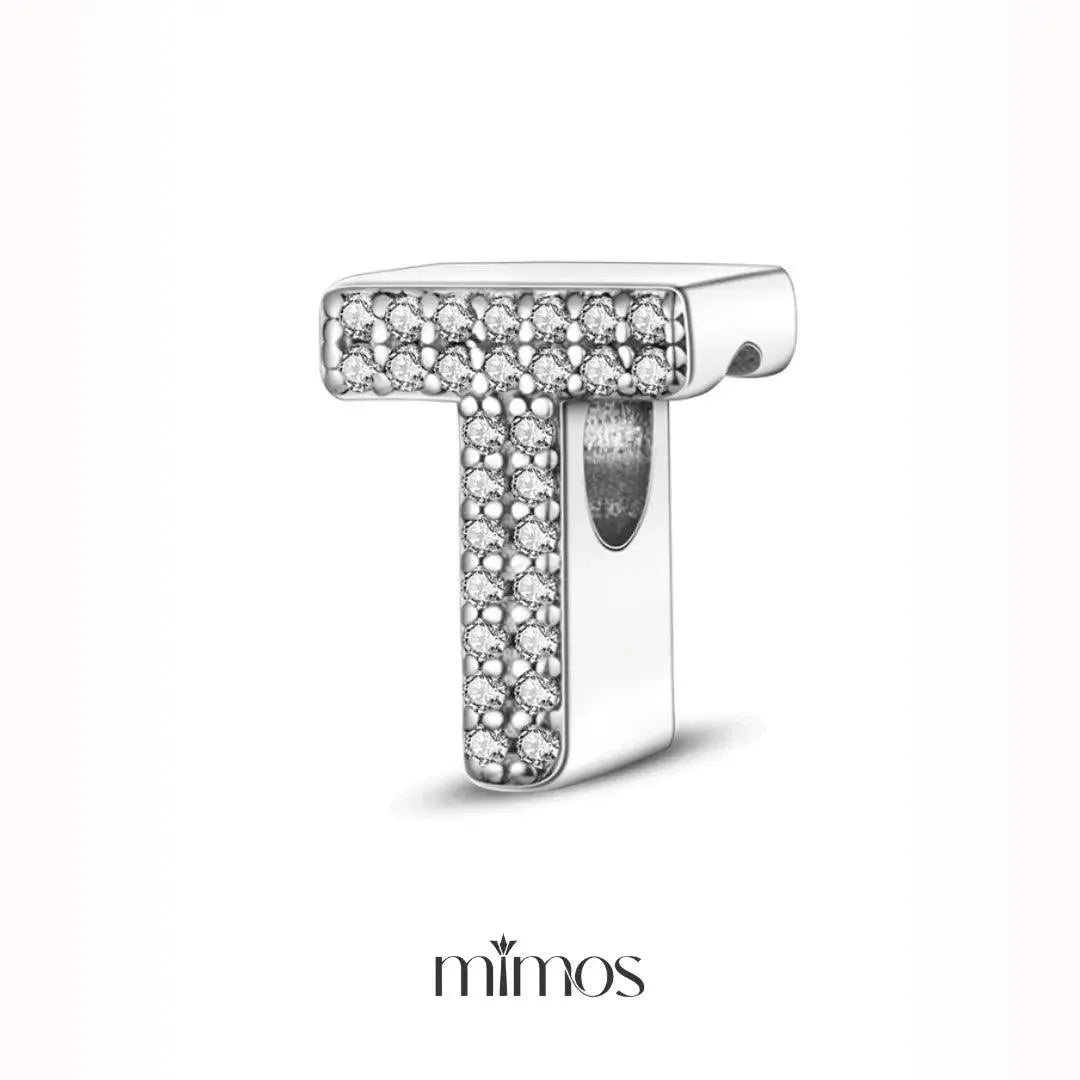 Initials Diamond Charm