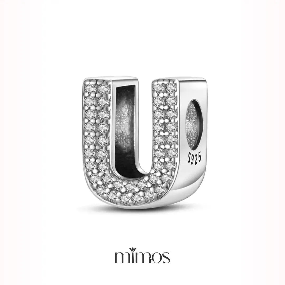 Initials Diamond Charm