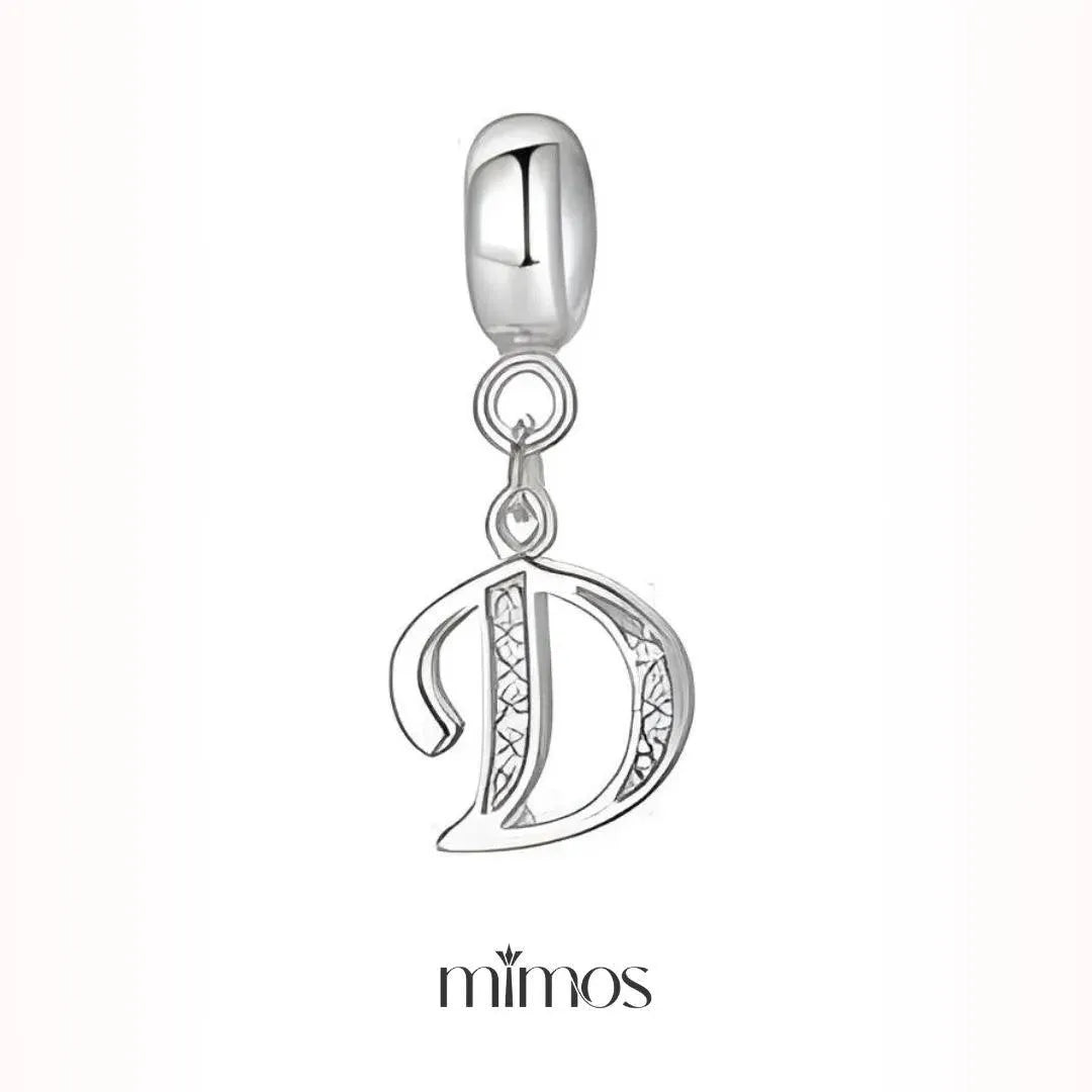 Cursive Initial Charms