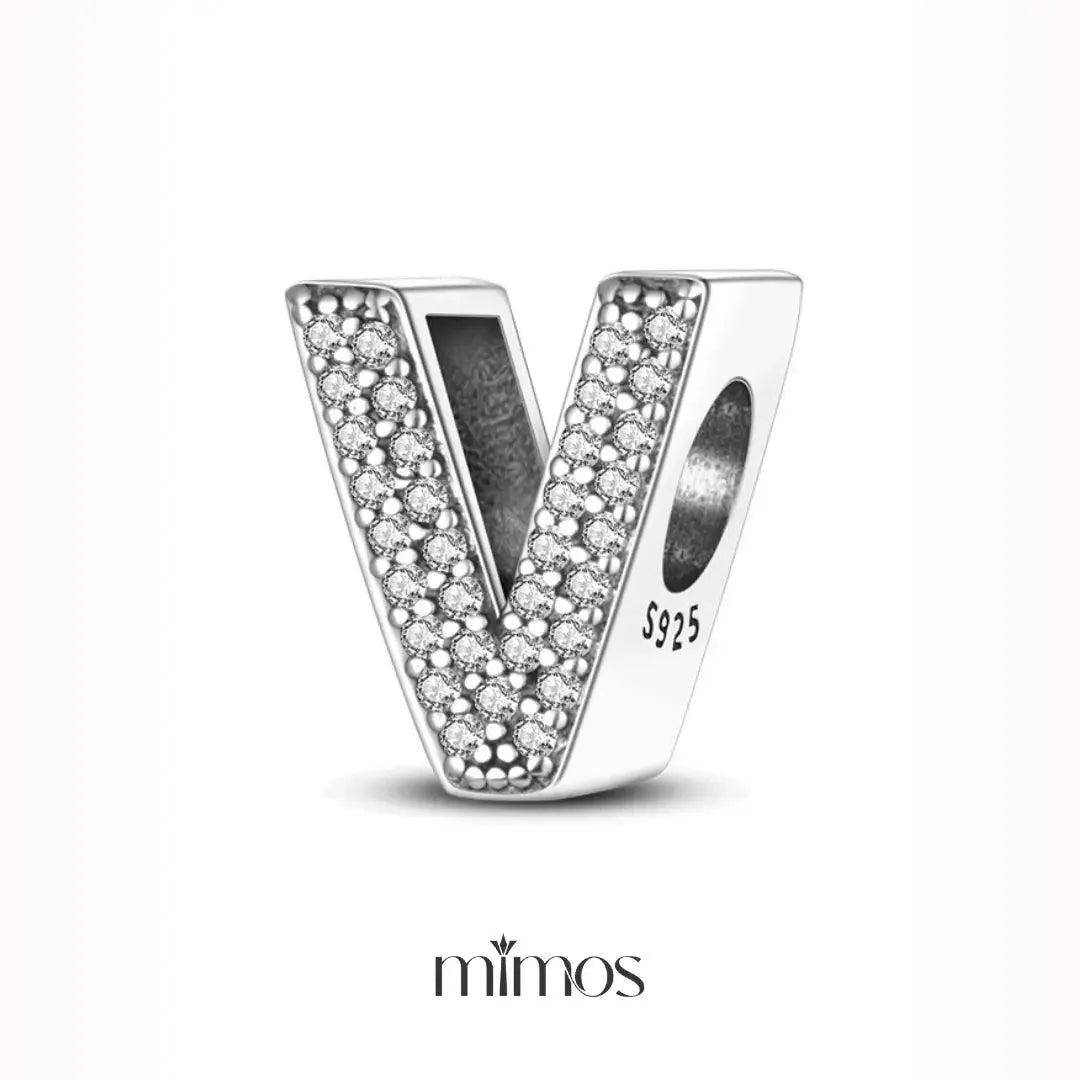 Initials Diamond Charm