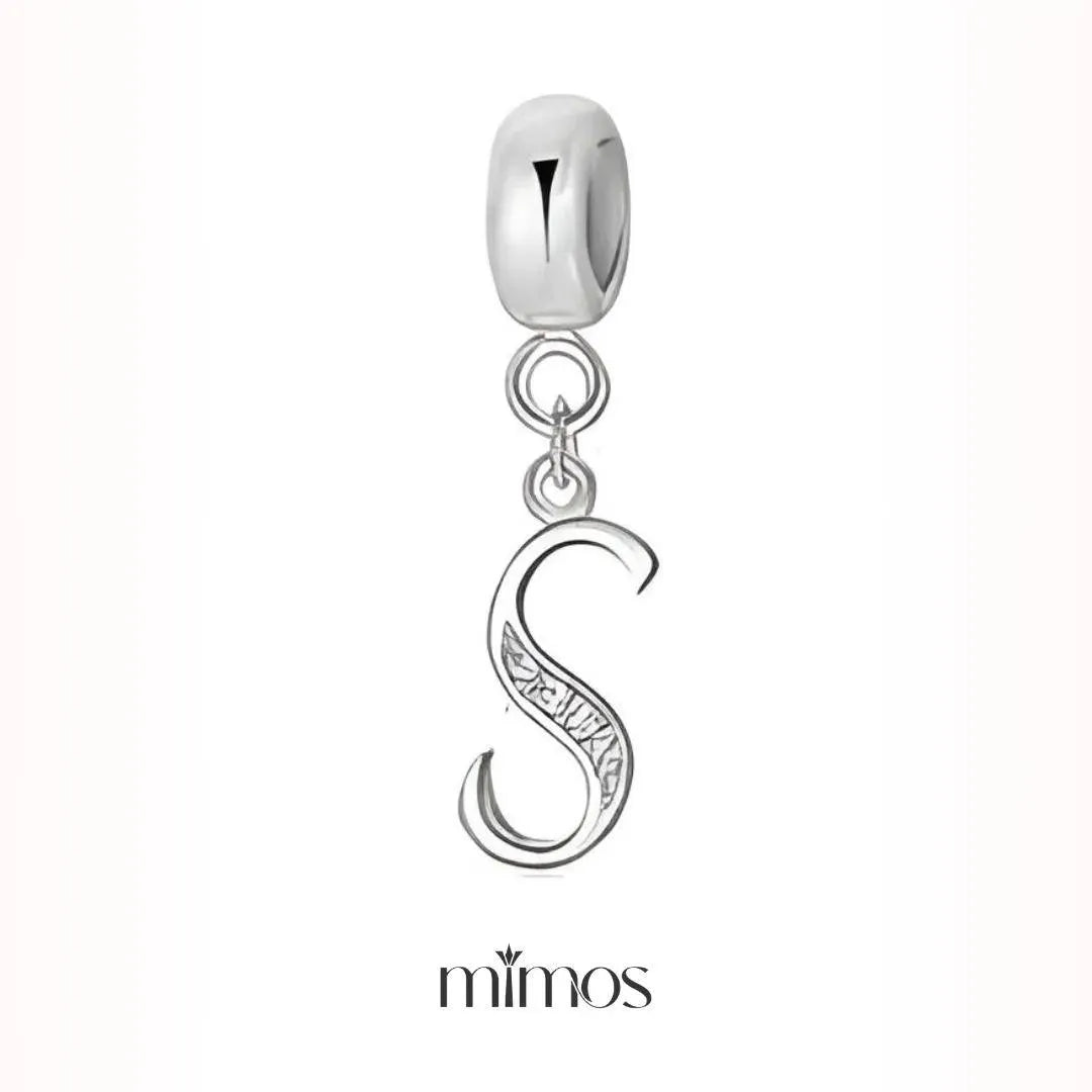 Cursive Initial Charms