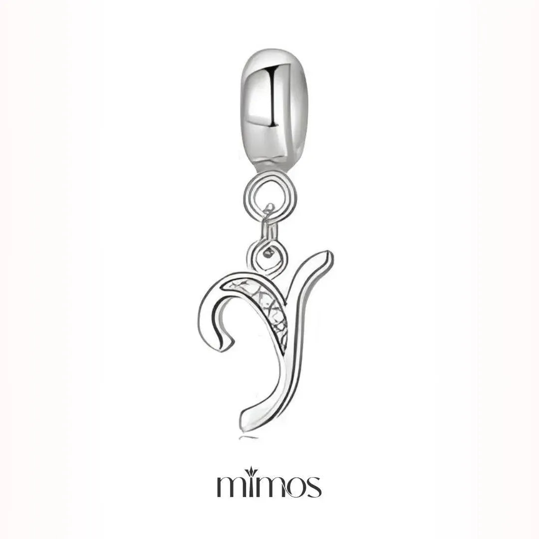 Cursive Initial Charms