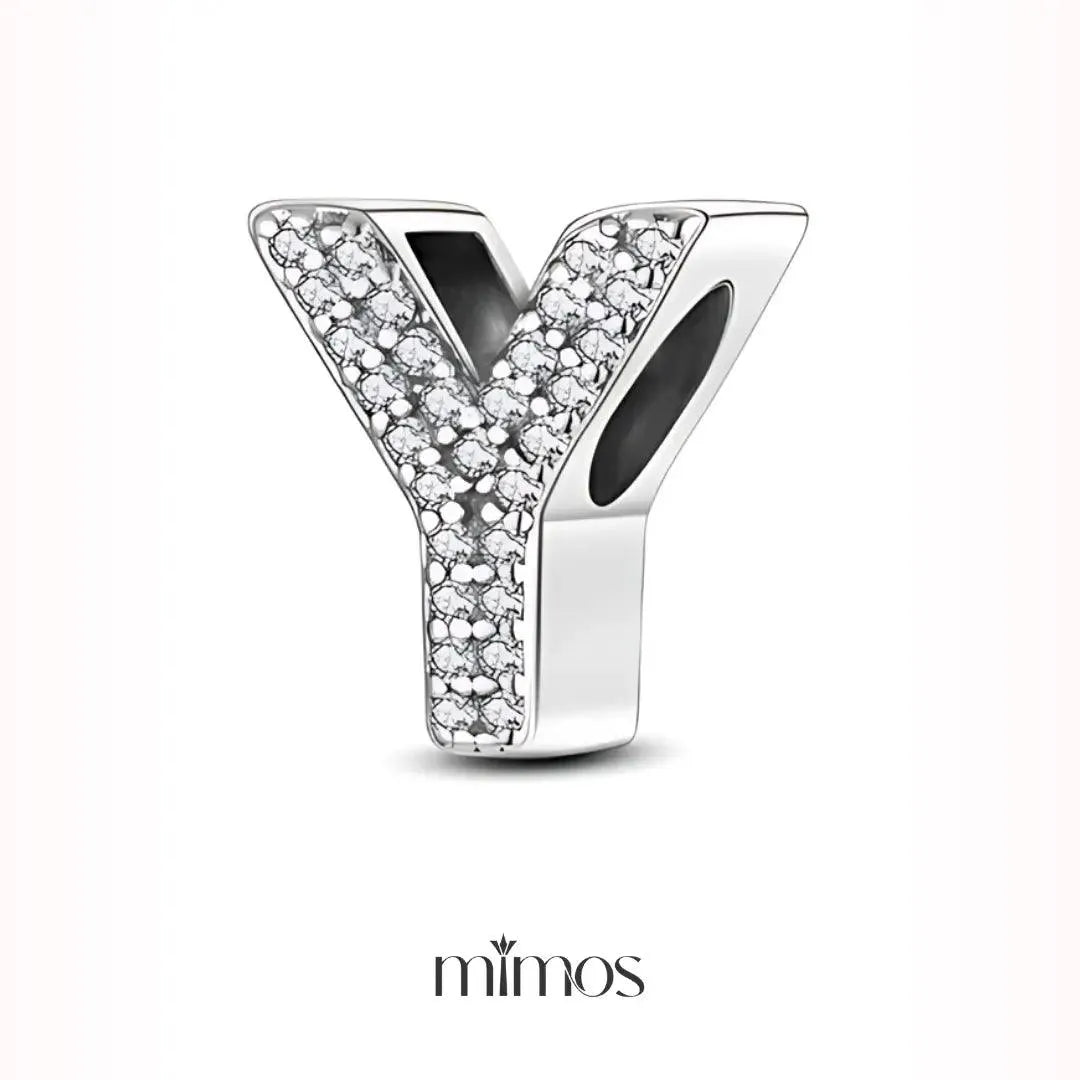Initials Diamond Charm