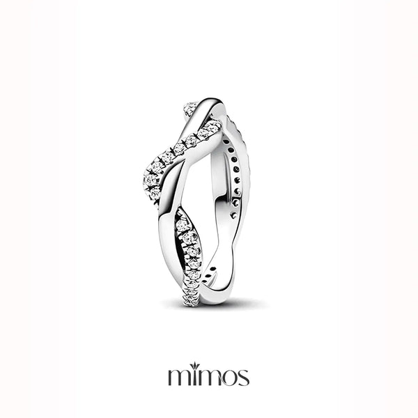 Intertwined Skinny Ring