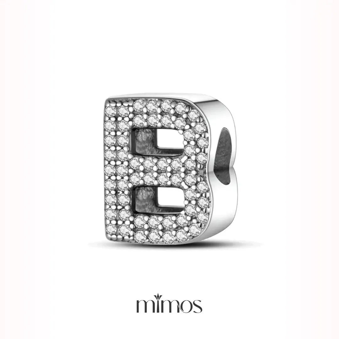 Initials Diamond Charm