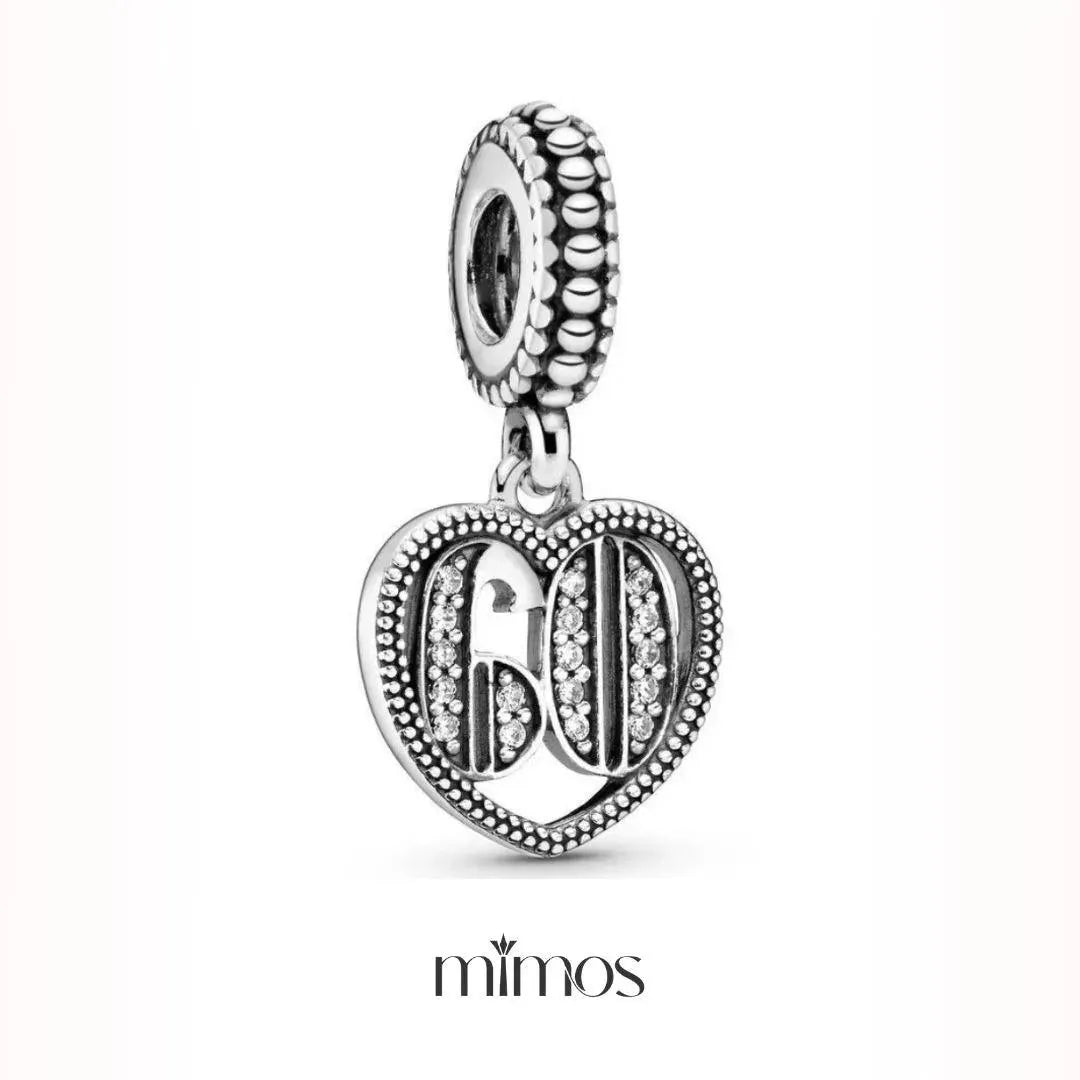 60th Birthday Charm
