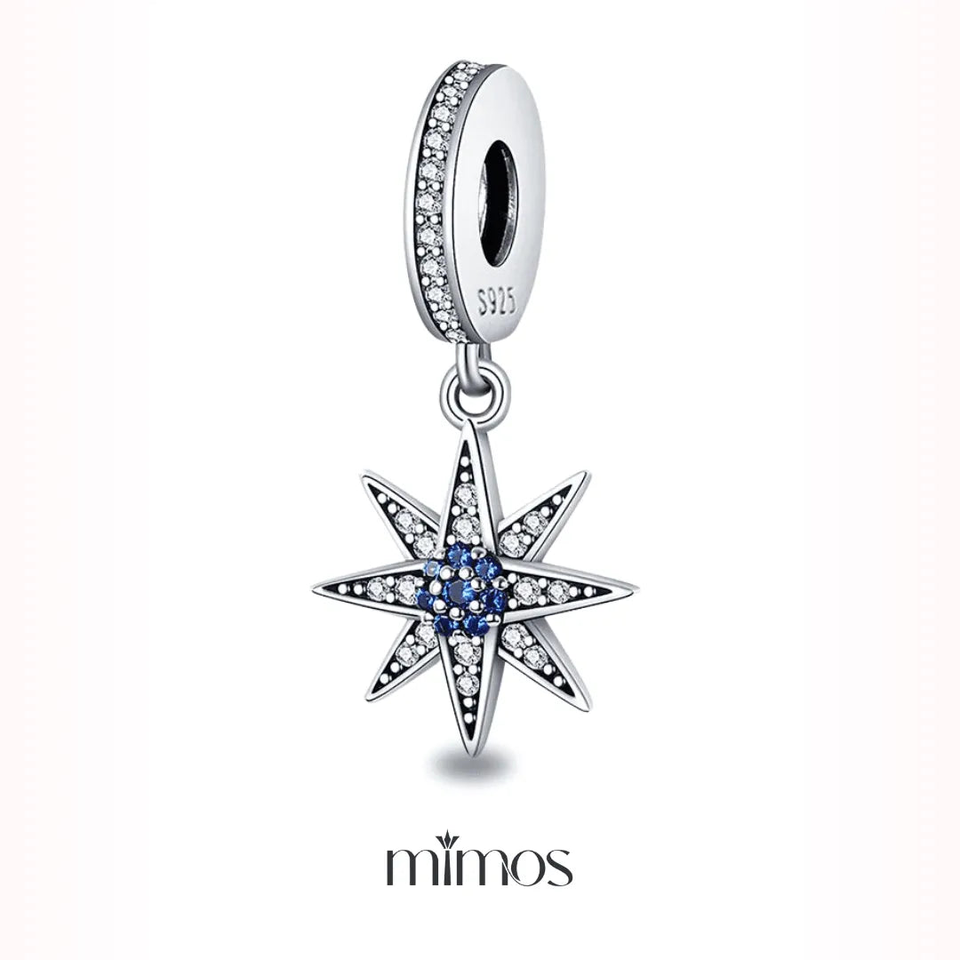 Greek Star Charm