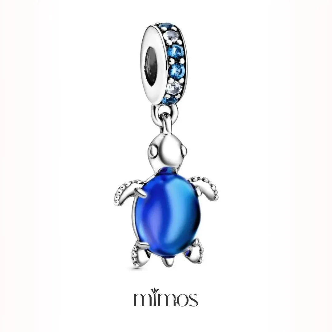 Lapis Lazuli Turtle Charm