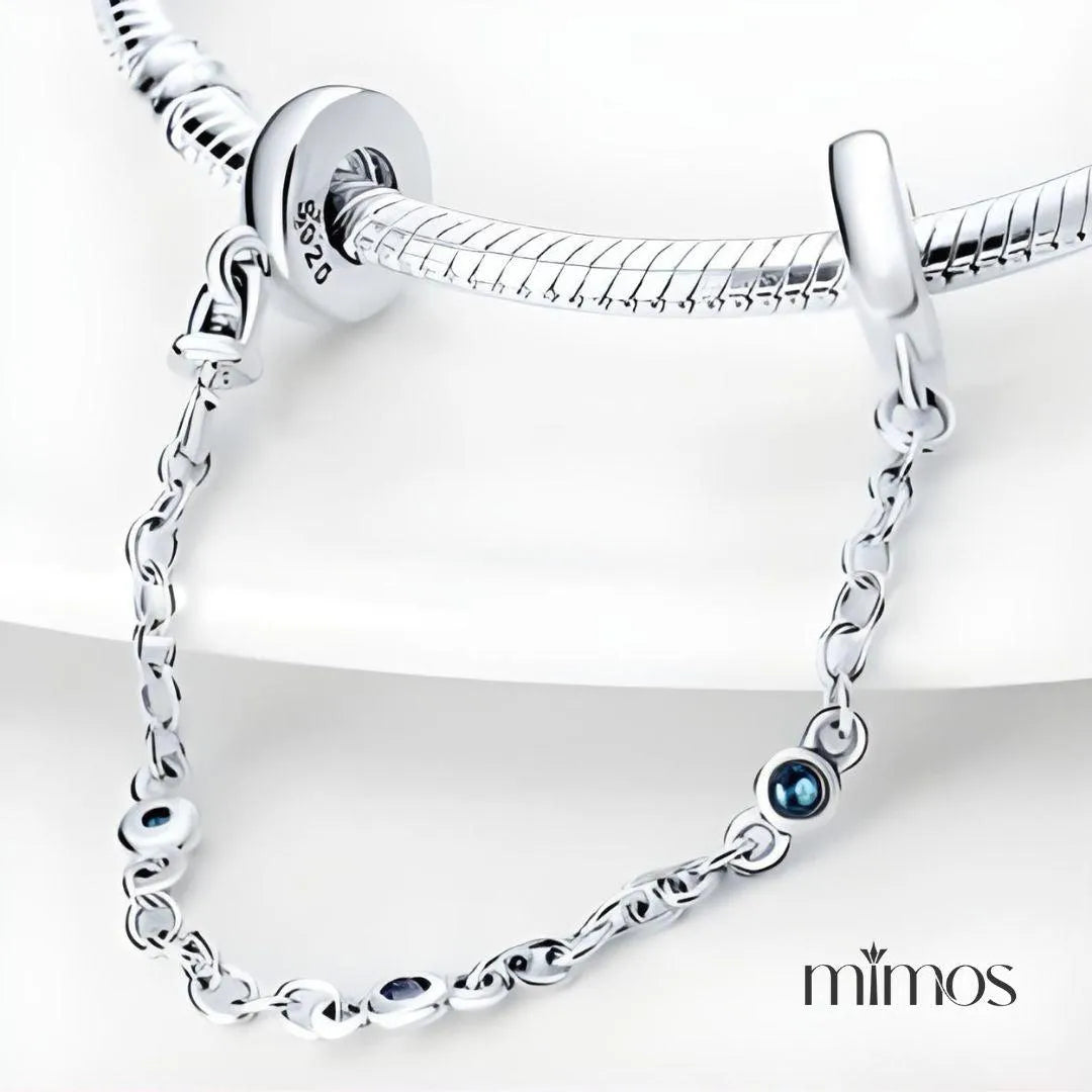 Blue Sparkle Protection Clasp