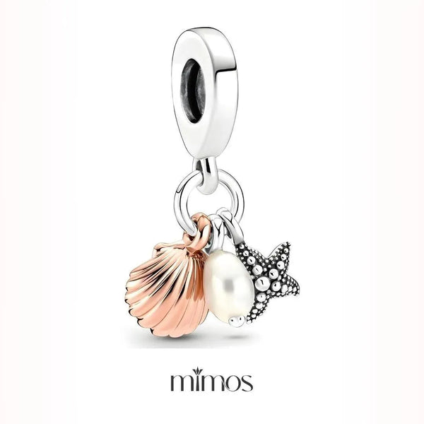 Shell, Pearl, and Star Charm