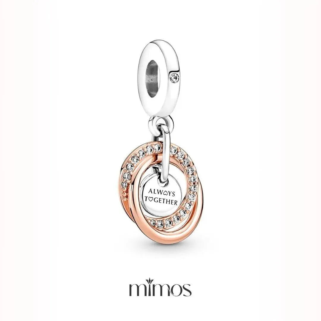 Forever Family Circles Charm