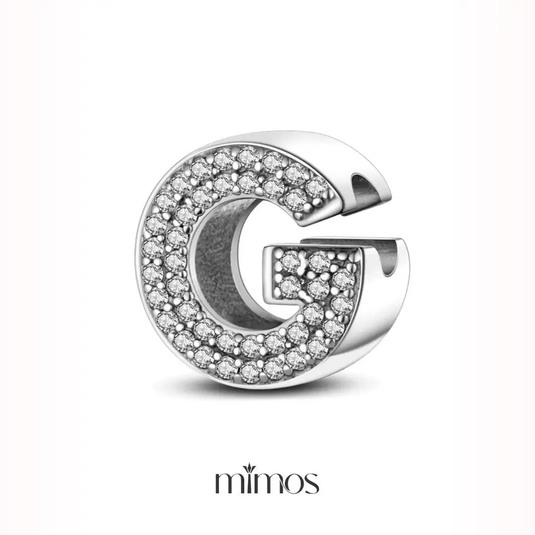 Initials Diamond Charm