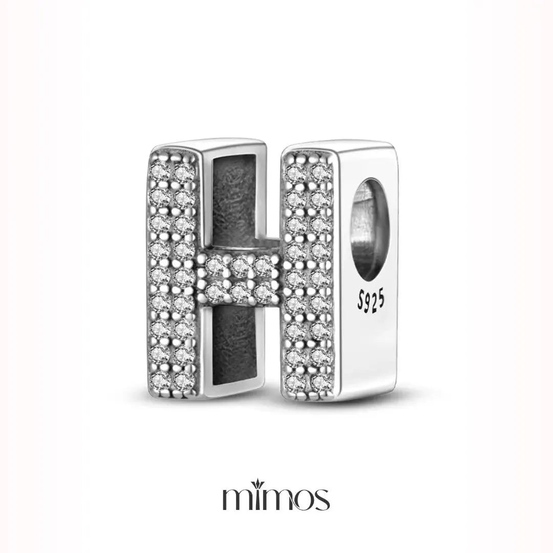 Initials Diamond Charm