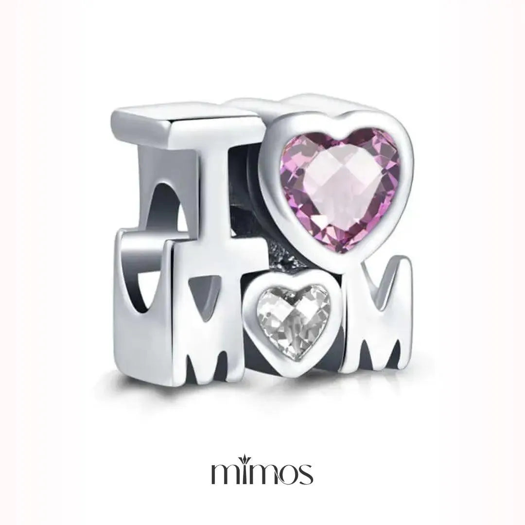 'Mom, I Love You' Charm